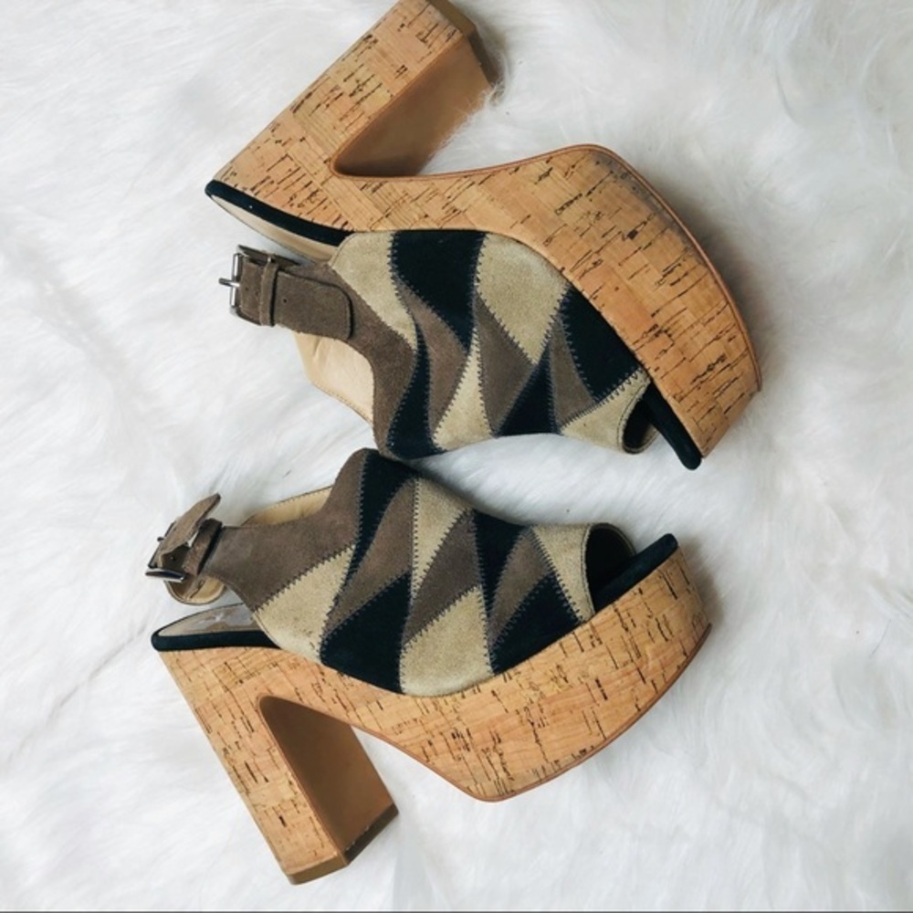 Marc Fisher Queenie Patchwork Platform Sandal - image 7